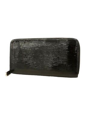 Louis Vuitton Wallet Epi Zippy Noir Electric